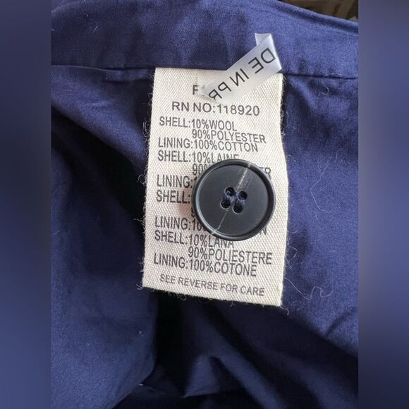 FRNCH PARIS Laela Polka Dot Belted Jacket Woven Wool Blend Blazer - Picture 7 of 7